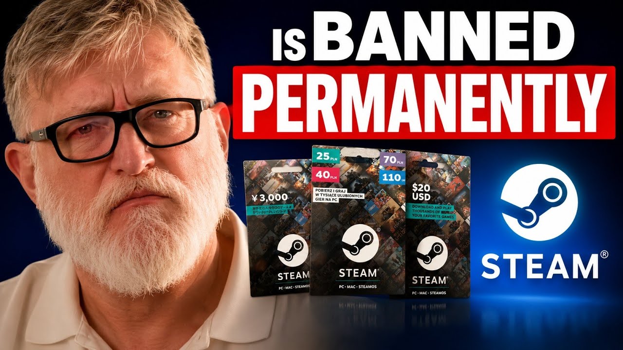 Подарочные карты Steam больше не принимаются.