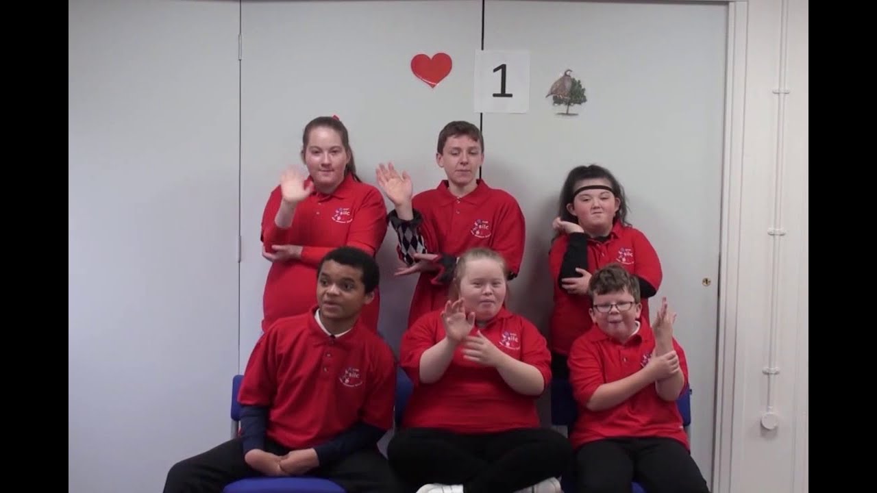 13 sleeps to go - Makaton Countdown to Christmas 2019