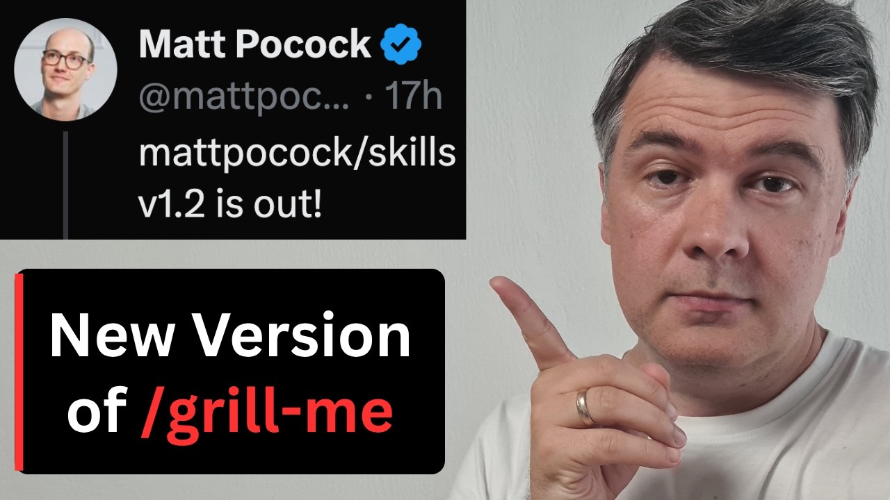 Я протестировал НОВЫЙ /grill-me v1.2 от Matt Pocock