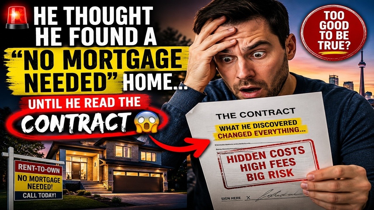 🚨 He Thought He Found a &ldquo;No Mortgage Needed&rdquo; Home...🏡 Until He Read the Contract 😳