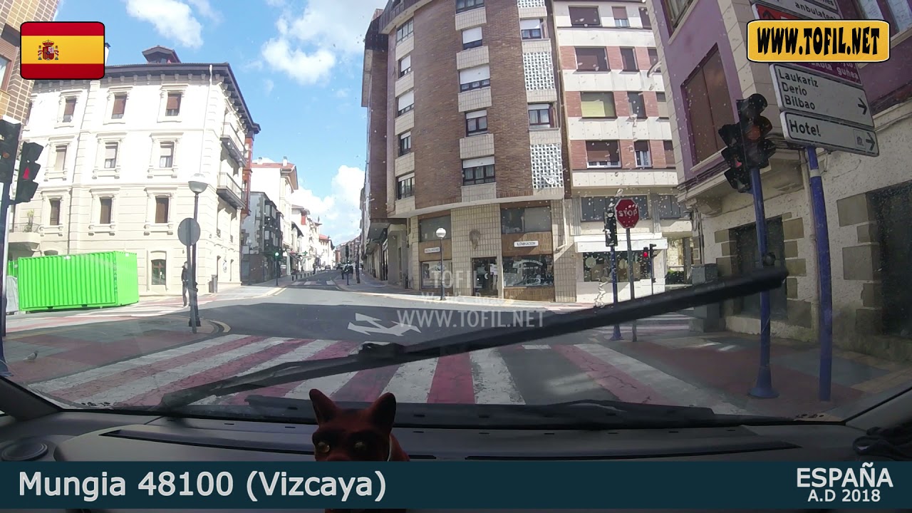 Mungia 48100 (Vizcaya) España SPAIN 2018 Driving WWW.TOFIL.NET