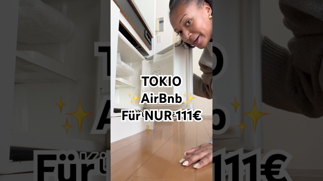 Tokio AirBnb f&uuml;r 111&euro; pro Nacht🫣✨ #tokio #tokyo #roomtour #airbnb #unterkunft #hotel #g&uuml;nstig