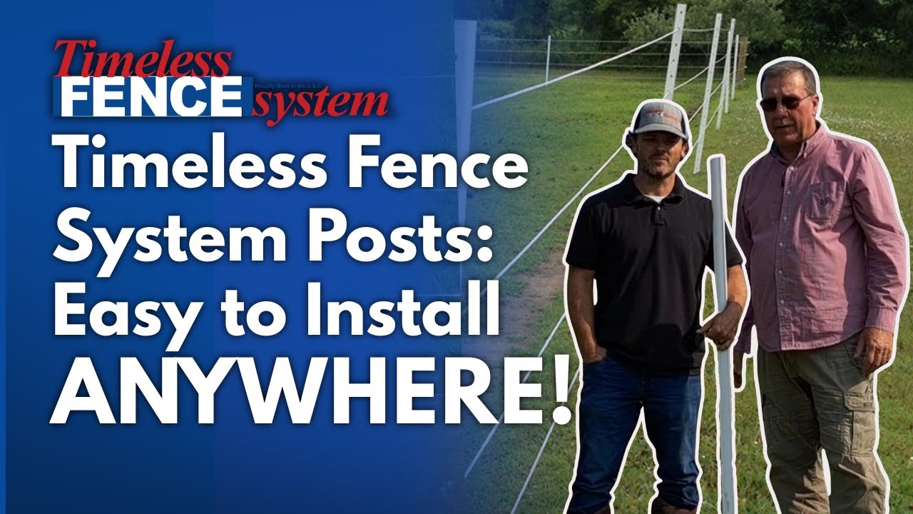 Can You Really Install Timeless Fence System Posts Anywhere?