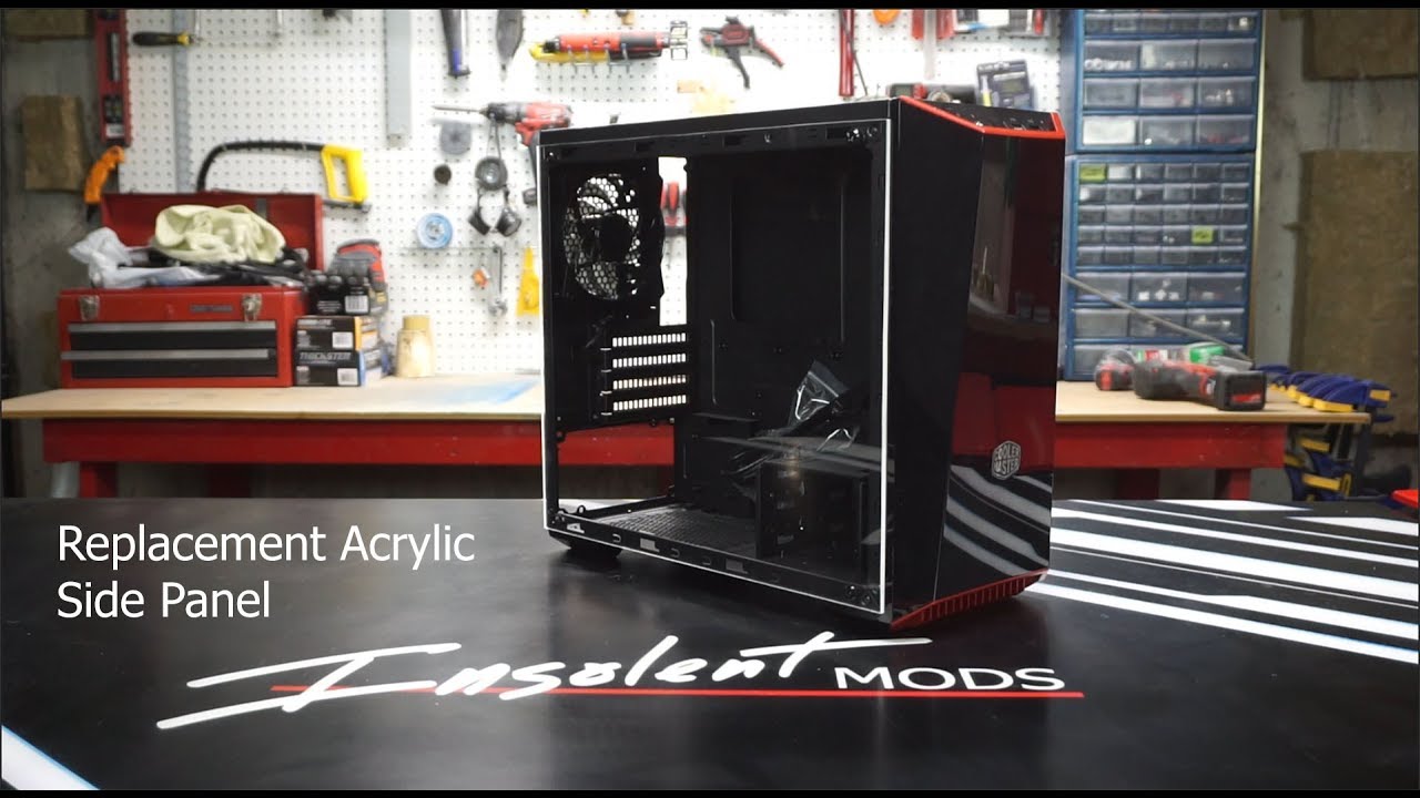 Making an Acrylic Side Panel - CM 3.1 Lite Project
