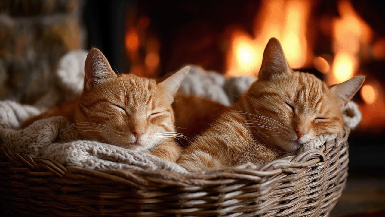 Relaxing Music for Cats – Stress Relief and Deep Sleep Piano