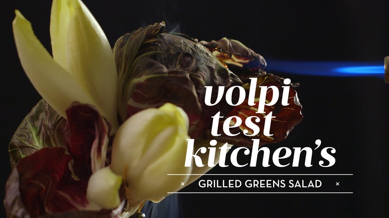 The Perfect Grilled Greens Salad Recipe From The Volpi Test Kitchen