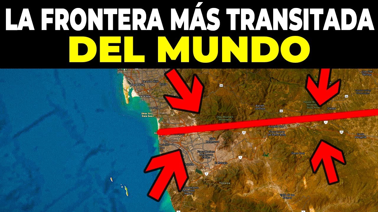 80 mil personas cruzan la frontera m&aacute;s transitada del MUNDO  entre EEUU y M&eacute;xico diariamente