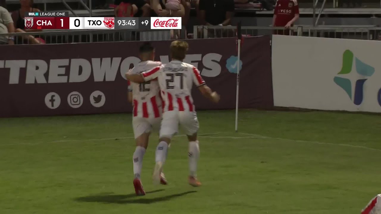 Jordan Chavez with a Spectacular Goal vs. Chattanooga Red Wolves SC