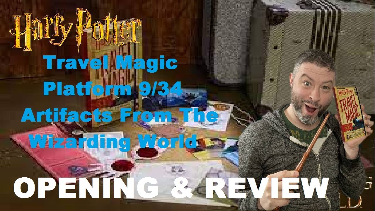 Harry Potter Travel Magic Platform 9/34 Artifacts from the Wizarding World OPENING & REVIEW