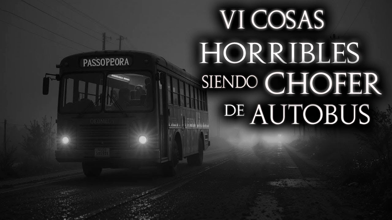 RELATOS SINIESTROS EN AUTOBUSES Historias Reales