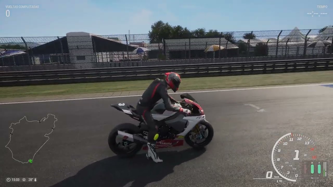 Yamaha r1 2019!! Ride 4 SIN AYUDAS!!!!
