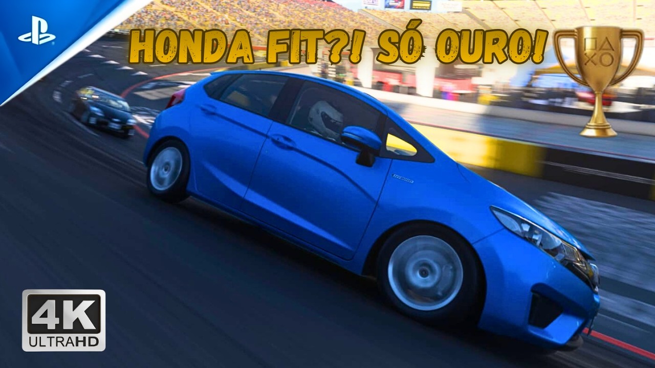 COMO CONSEGUIR OURO COM O HONDA FIT! 🏆 GT7 Guia