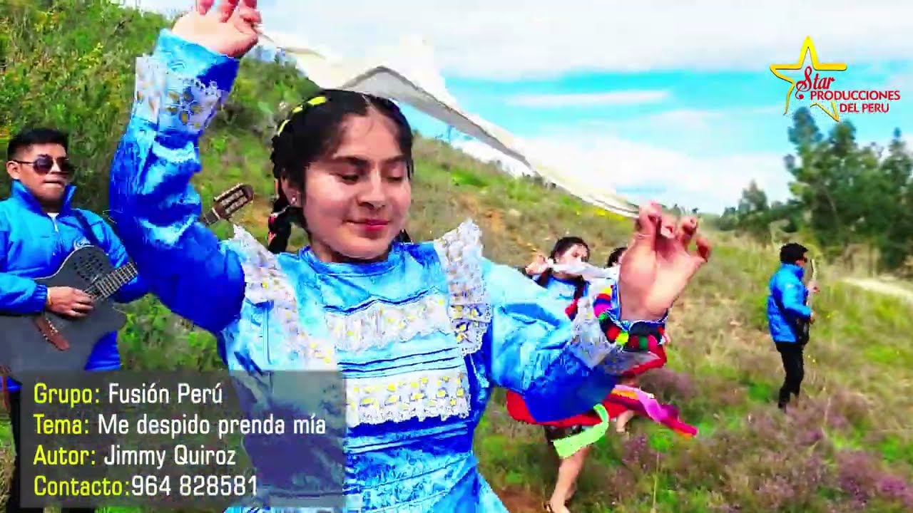 FUSIÓN PERÚ - ME DESPIDO PRENDA MÍA - CEL.964828581
