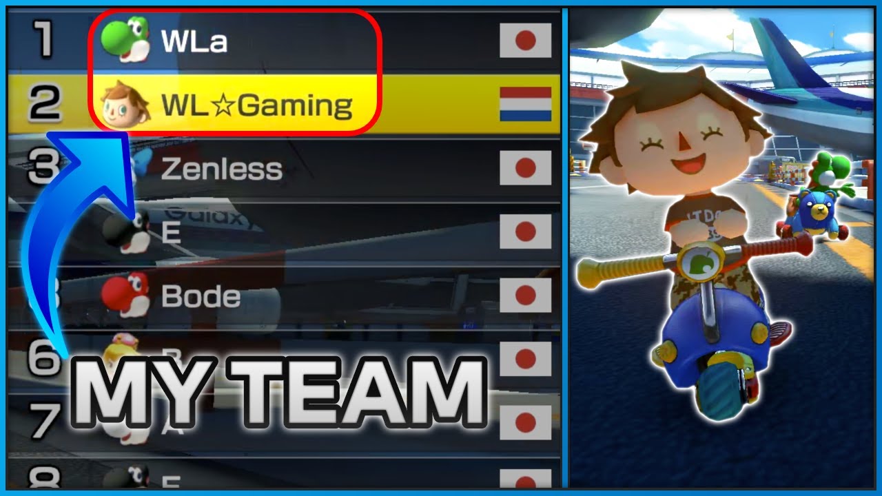 A perfect teammate! - Daily Competitive Mario Kart 8 Deluxe #1