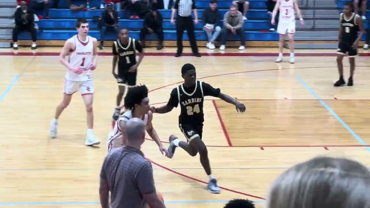 Harding vs Charlotte Catholic boys basketball playoffs 2026 ( fan cam) 3rd qtr run