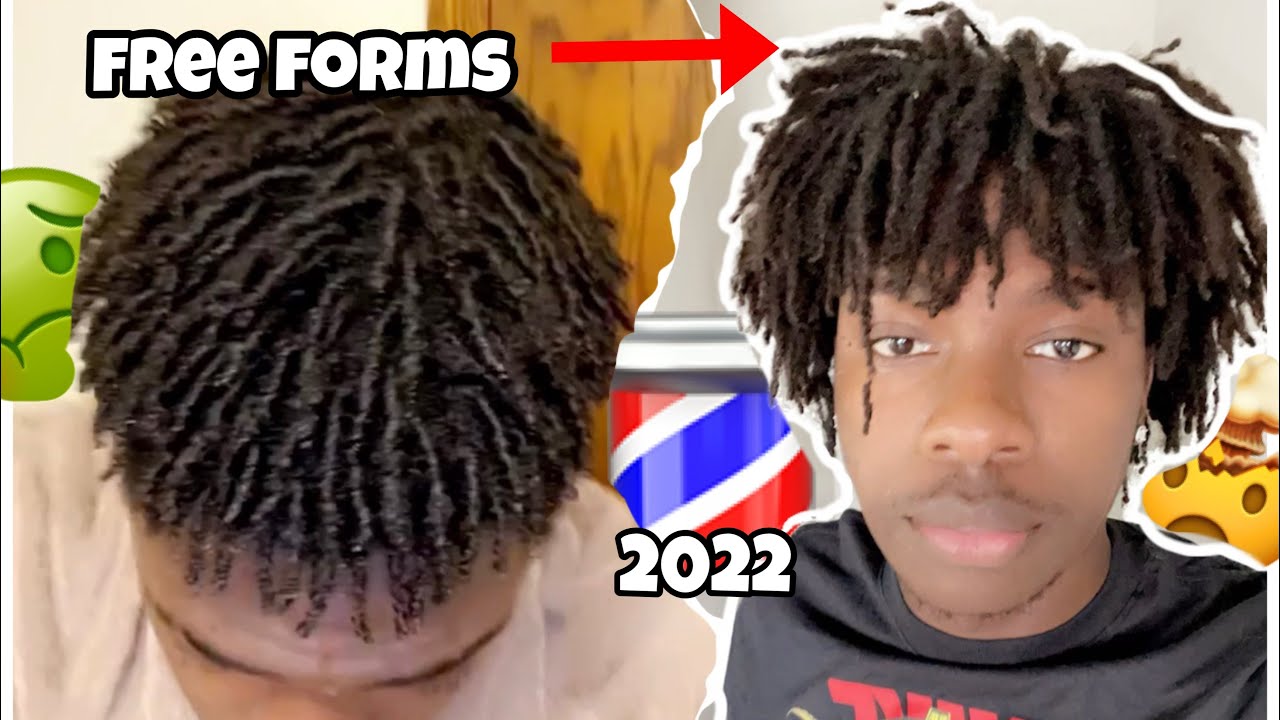 HOW TO GET FREEFORM DREADS IN 2022 TUTORIAL💈 *VERY FAST*