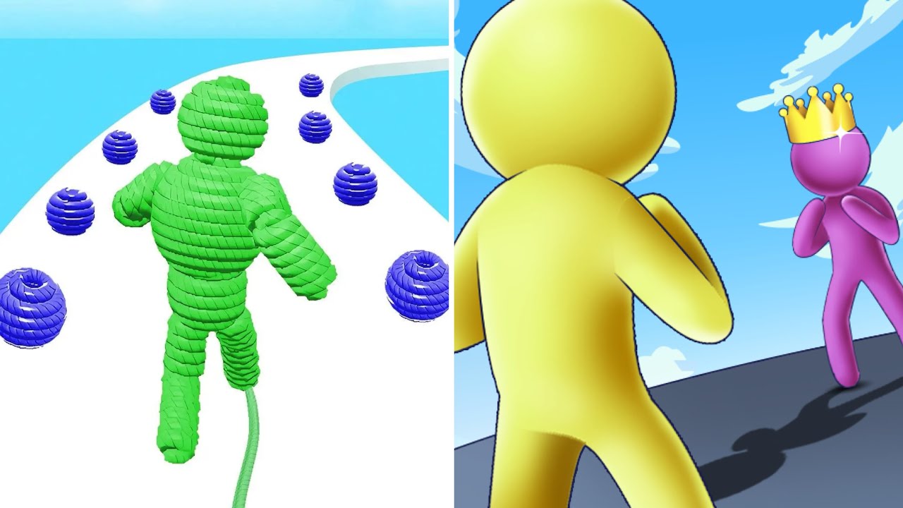 Giant Rush Va Rope Man Run🔴🔴Big All New Update Mobile Gameplay &pound;11Vb