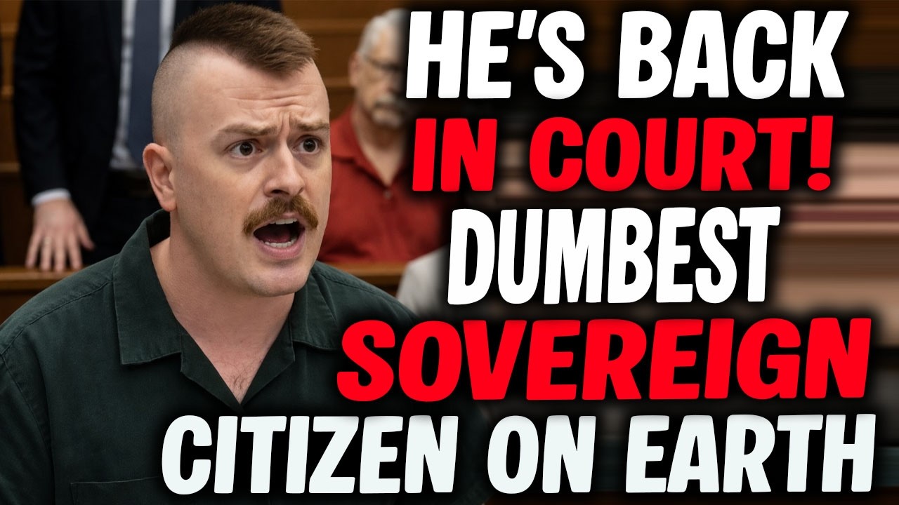 He’s Back! The Dumbest Sovereign Citizen Returns — Judge Simpson Instantly Shuts Him Down