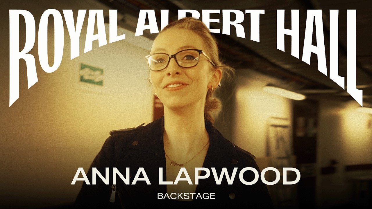 Anna Lapwood pulls out all the stops for International Womens Day | BACKSTAGE | Royal Albert Hall