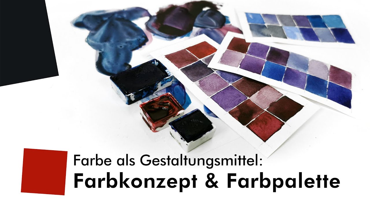 Farbe als Gestaltungsmittel: Farbkonzept & Farbpalette