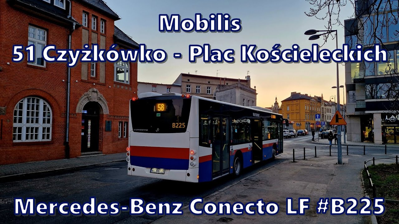 Mobilis - linia 51, Mercedes-Benz Conecto LF #B225