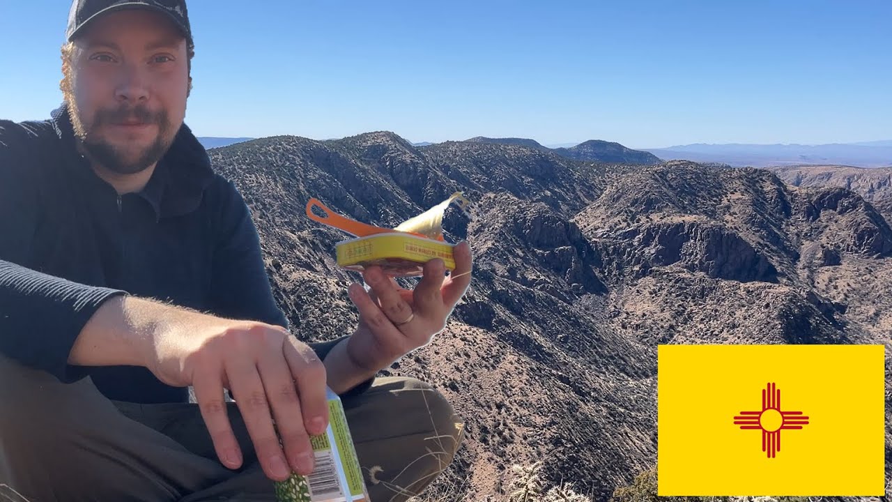 Rugged New Mexico Hike to a Desert Peak | Life Update, Beer, & Sardine Picnic at Summit