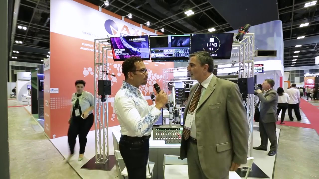 Axel Technology Talks Audio Playout for Radio Podcasting at BroadcastAsia