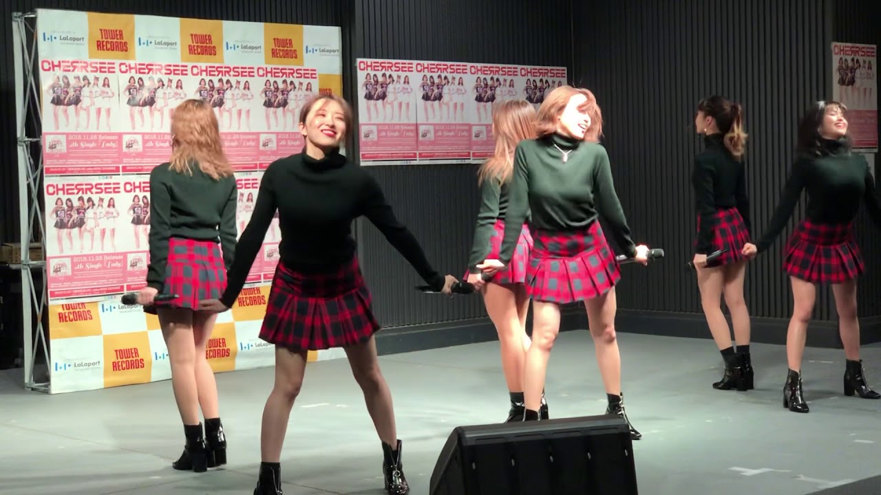 ［2018.11.30］ CHERRSEE 「Lady」 4th Single『Lady』リリース記念イベント @ららぽーと立川立飛2Fイベント広場