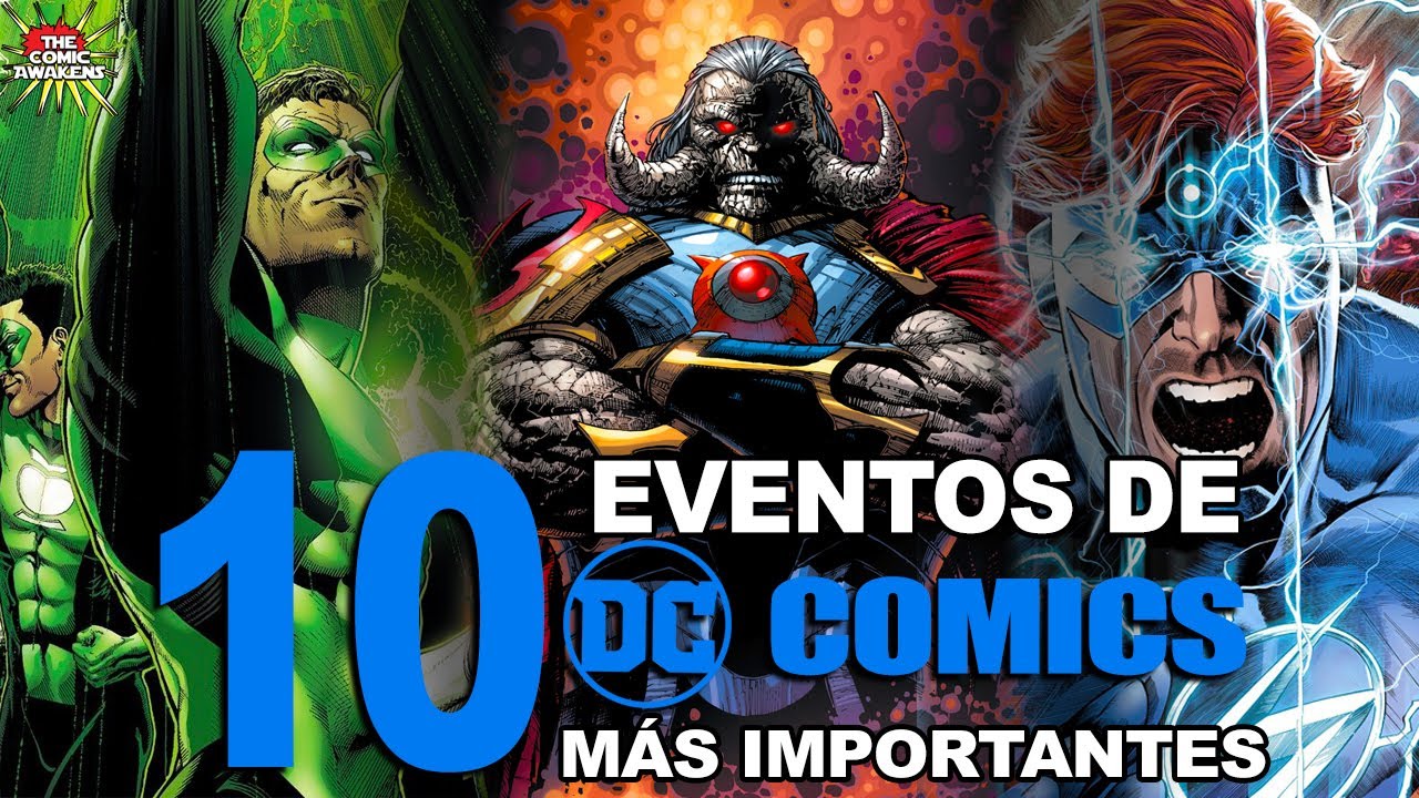 Los 10 Eventos más importantes de DC Comics