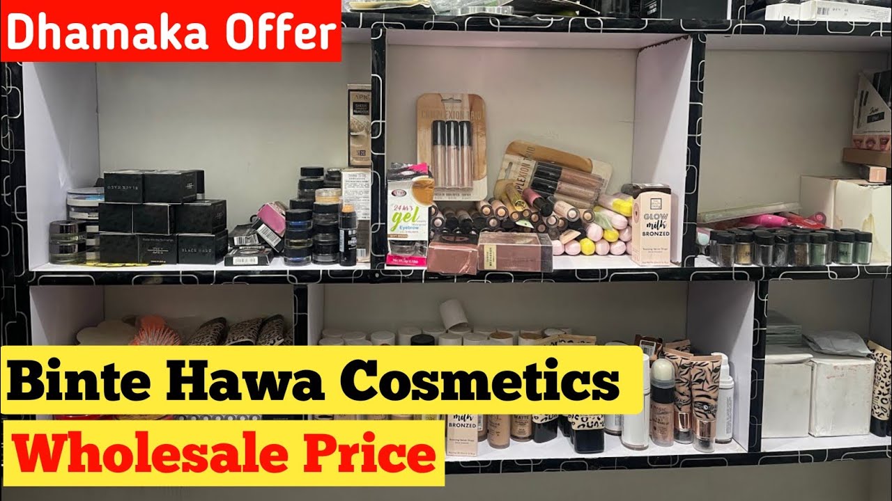 Wholesale Makeup Shop in Karachi | Sasta Makeup | Bint-e -Hawa Cosmetics and Jewellery