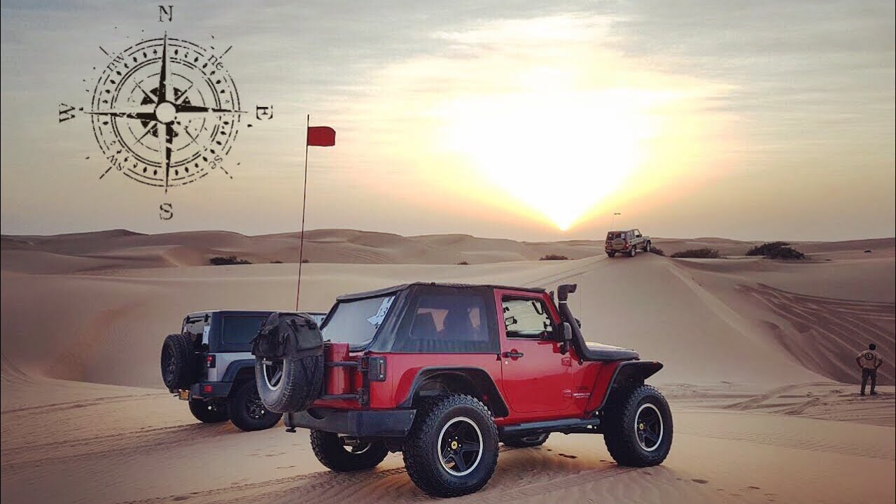 عبور رمال بدية إلى رأس رويس (كروسينج) || Crossing Bidiya Sands