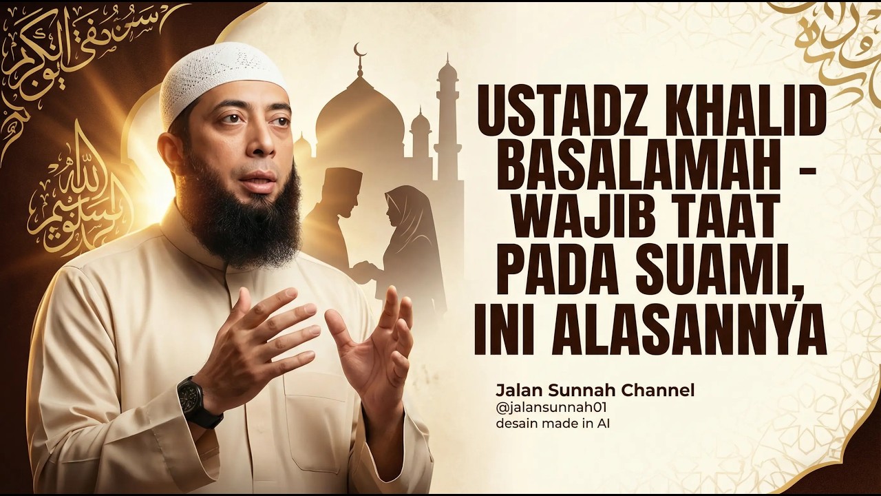 Wajib Taat Pada Suami, Ini Alasannya - Ustadz Khalid Basalamah #ukb #sunnah #salaf #romantis #nikah