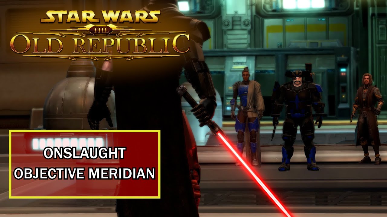 SWTOR: Onslaught - Corellia - Objective Meridian - Dark Side Trooper | Saboteur