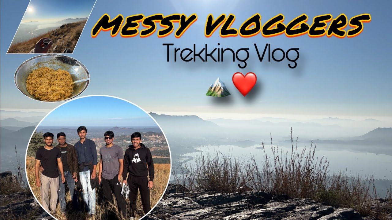 🔥 &ldquo;Epic Mountain Trek with the Boys ❤️🤙🏻 | Messy Vloggers Adventure!&rdquo;