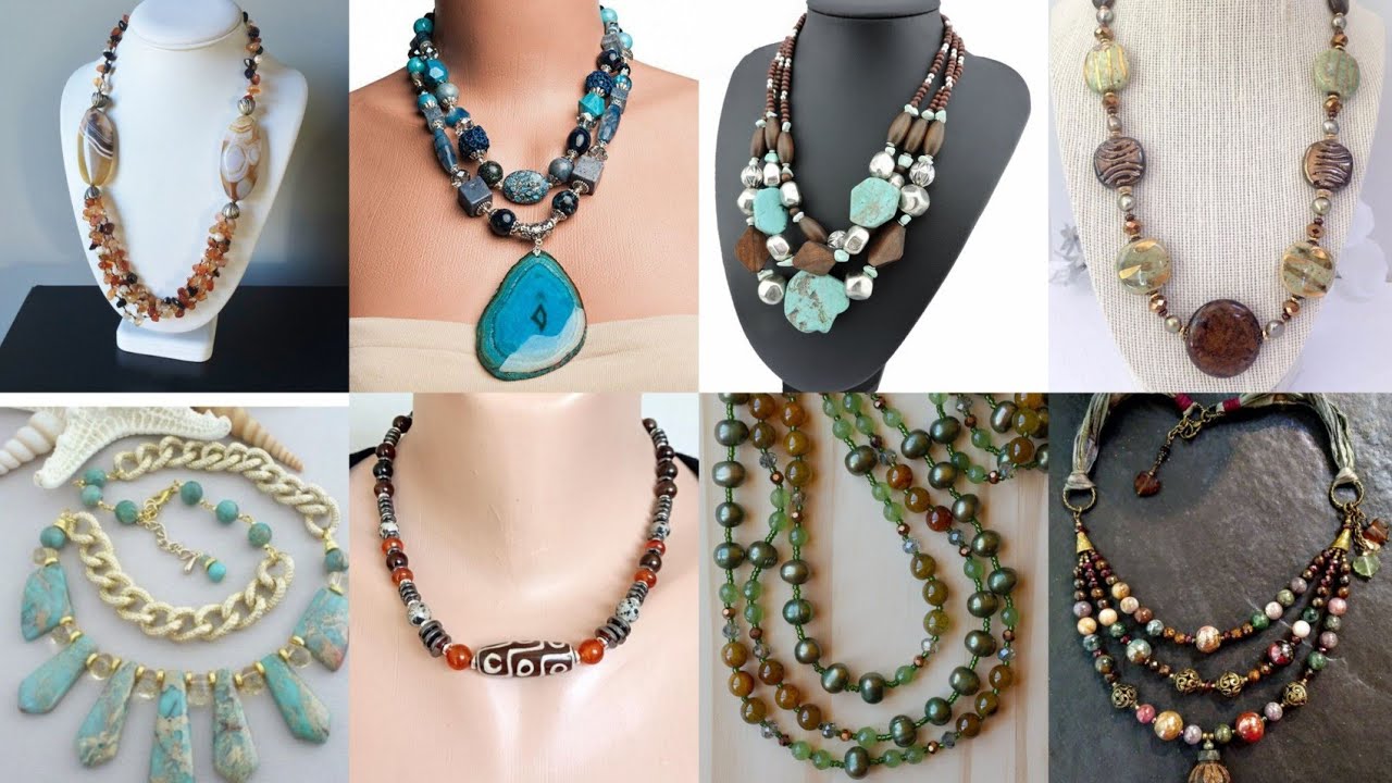 🌈✨ Colorful Boho Agate Necklaces &ndash; Magical Designs You&rsquo;ll Instantly Fall in Love With!