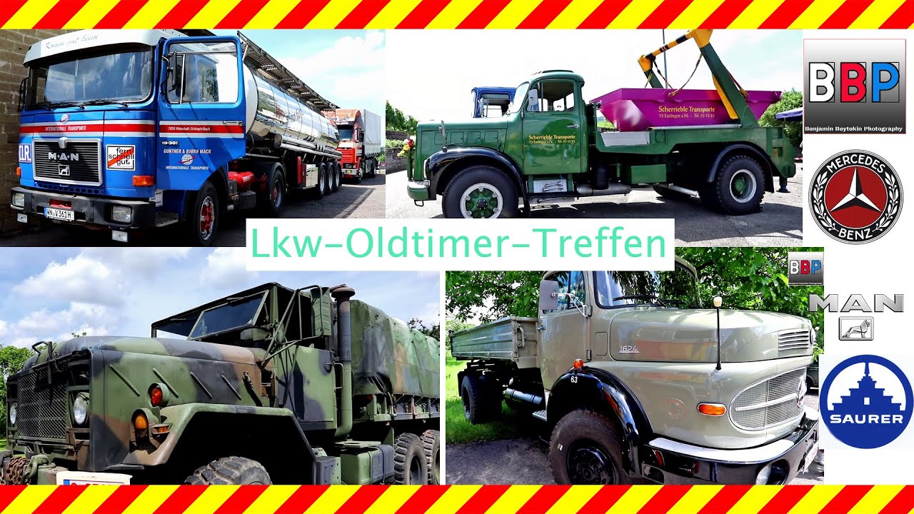 Oldtimer-Lkw / Lkw-Veteranen-Treffen, Weinstadt-Endersbach, 10.07.2021.