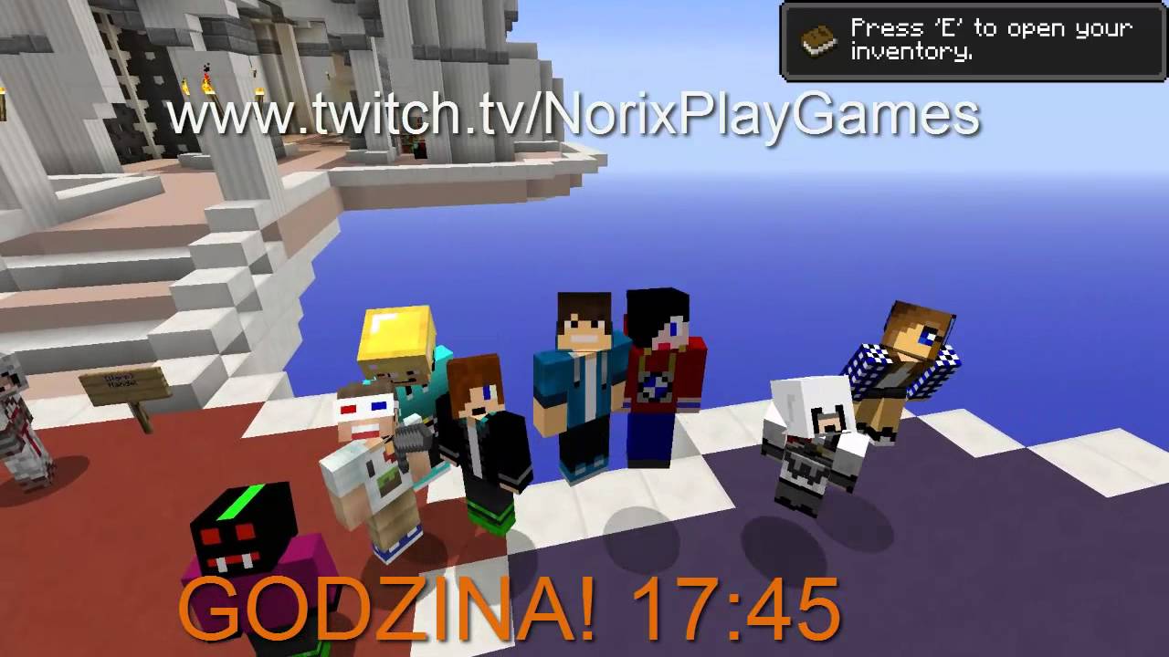 LIVE PIĄTEK! 17:45 LOSOWANIE DO DOANIA NA WYSPE NA SKYBLOCK :D
