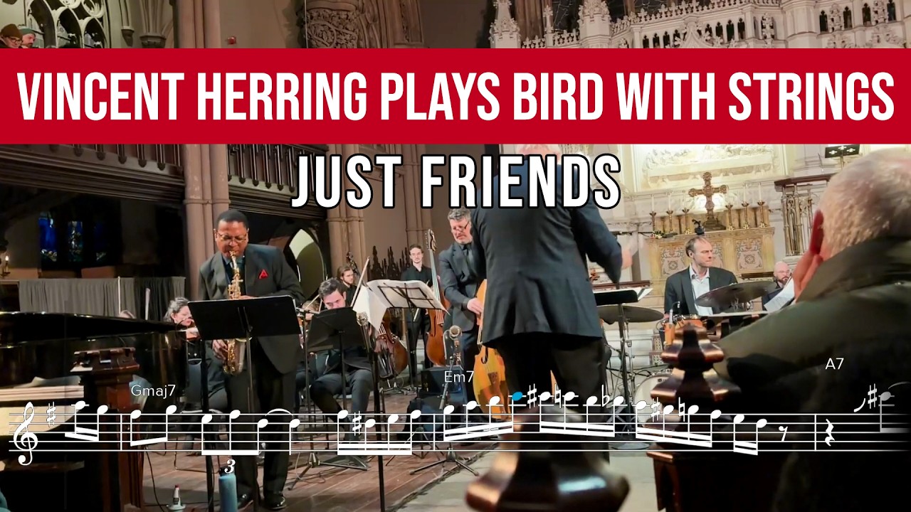 Vincent Herring plays Charlie Parker with Strings - 
