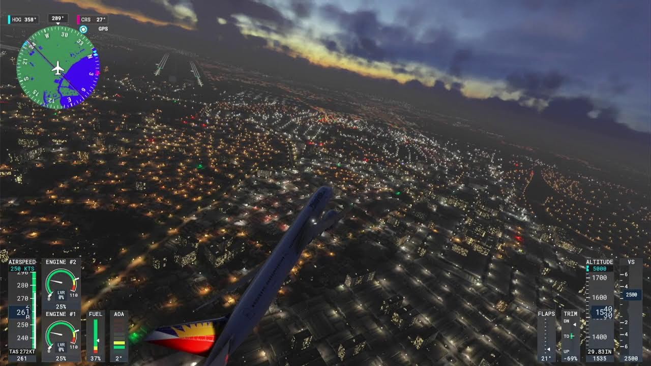 ［LIVE]penerbangan dari kuala lumpur-jakarta#microsoftflightsimulator2020#boxs