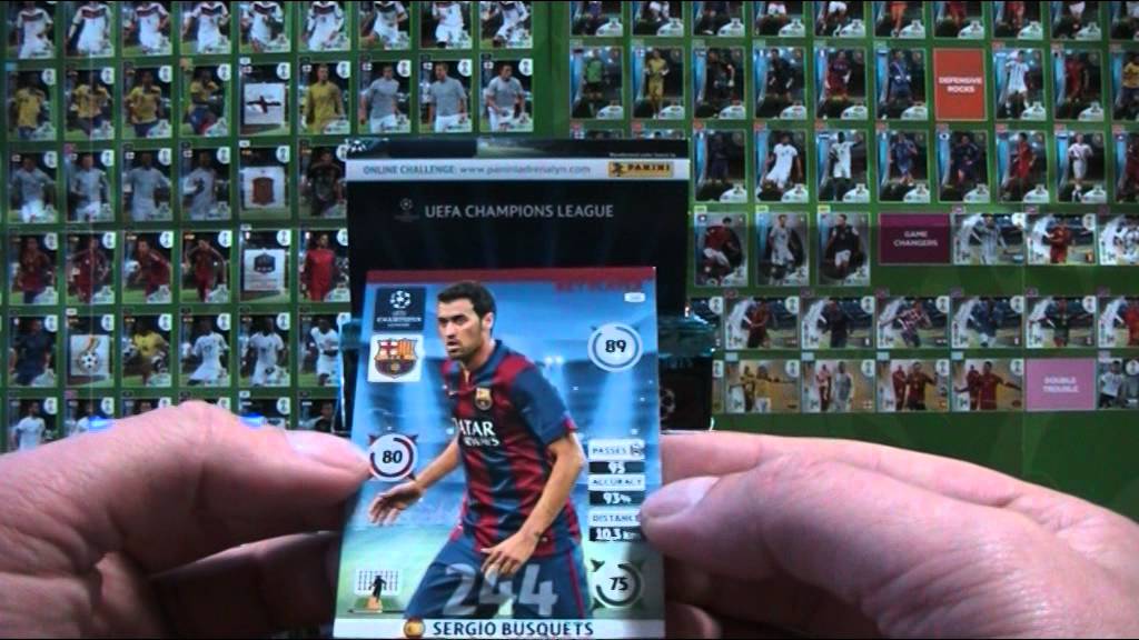 PANINI CHAMPIONS LEAGUE 2014/15 - BOX - UNBOXING 1/5