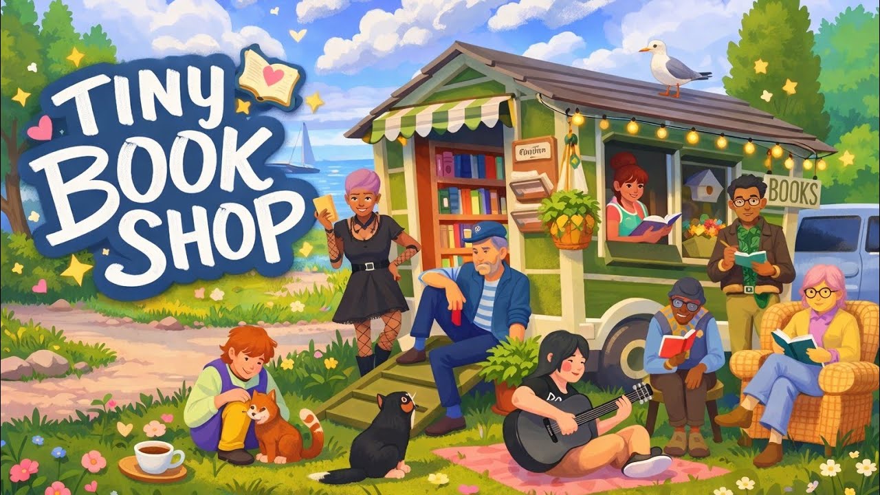 This Game Feels Like a Warm Cup of Tea | Tiny Bookshop( Demo)