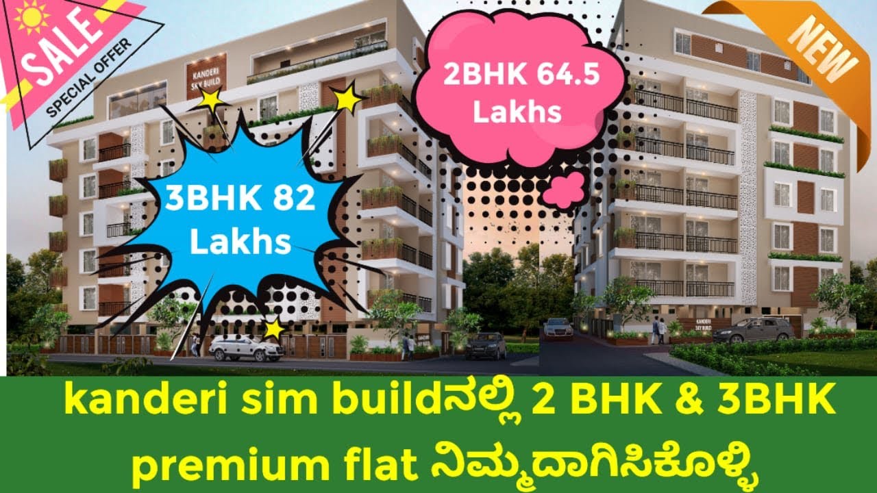 no brokerage direct owner 2BHK&3BHK premium flat for sale location ￼ happy garden KR Puram Bangalore