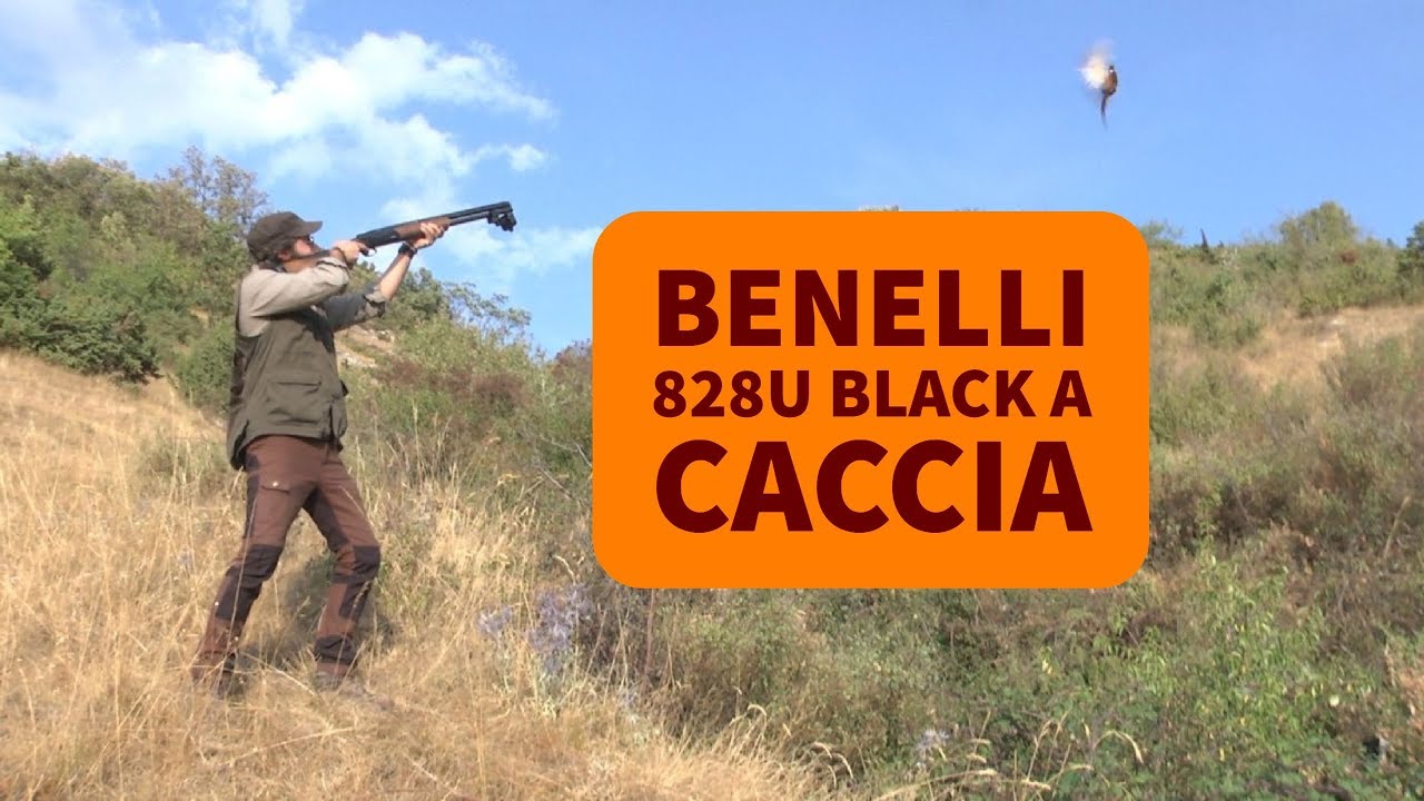 A caccia con il sovrapposto Benelli 828U Black