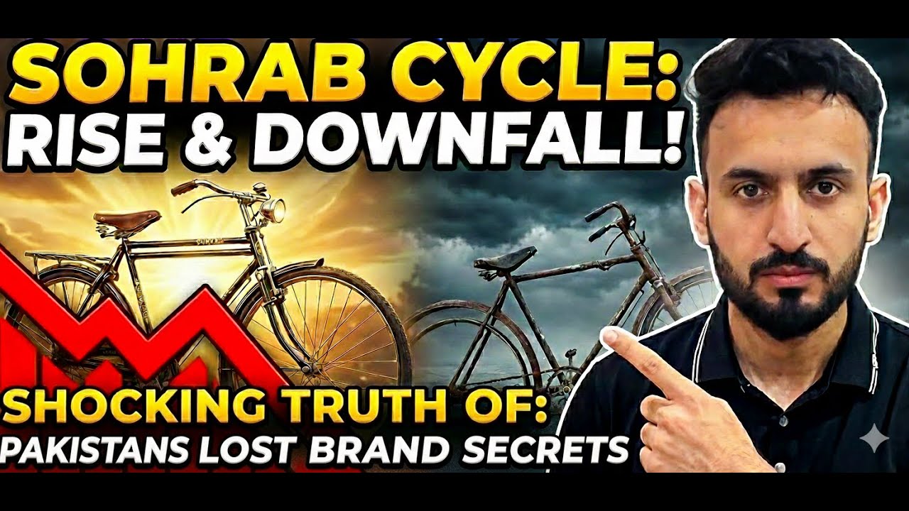 Rise and Fall of Sohrab Cycles | Why Pakistan’s Iconic Bicycle Brand Failed