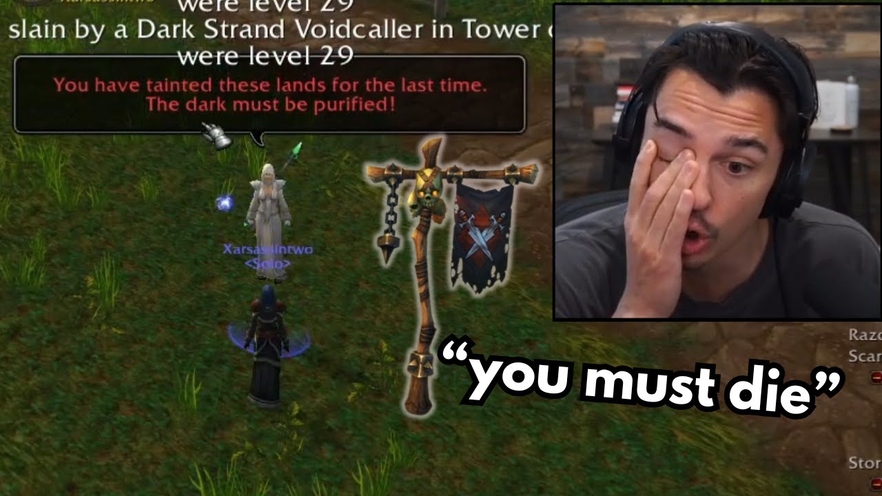 Priest wanted me DEAD so we did a Mak'Gora on Hardcore