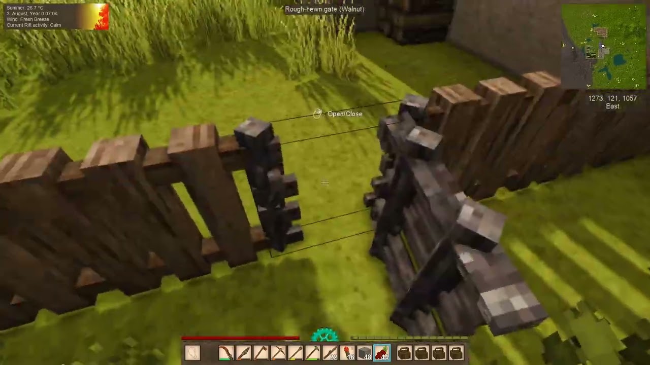 Vintage Story  1.21.6   pt. 41 Nice big harvest ,still no tin LOL !!!!