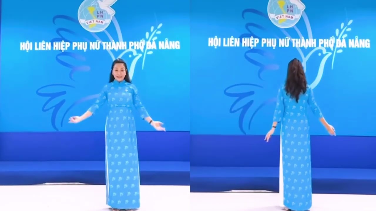 TA ĐI BẦU CỬ - HAI HƯỚNG BÀI DÂN VŨ MẪU - NHẠC CHẬM DỄ TẬP -HỘI LHPN THÀNH PHỐ ĐÀ NẴNG