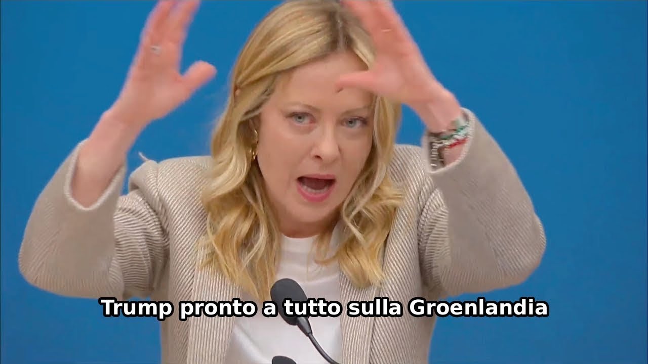 GIORGIA MELONI: “TRUMP VUOLE INVADERE LA GROENLANDIA? NON CREDO IN AZIONE MILITARE"