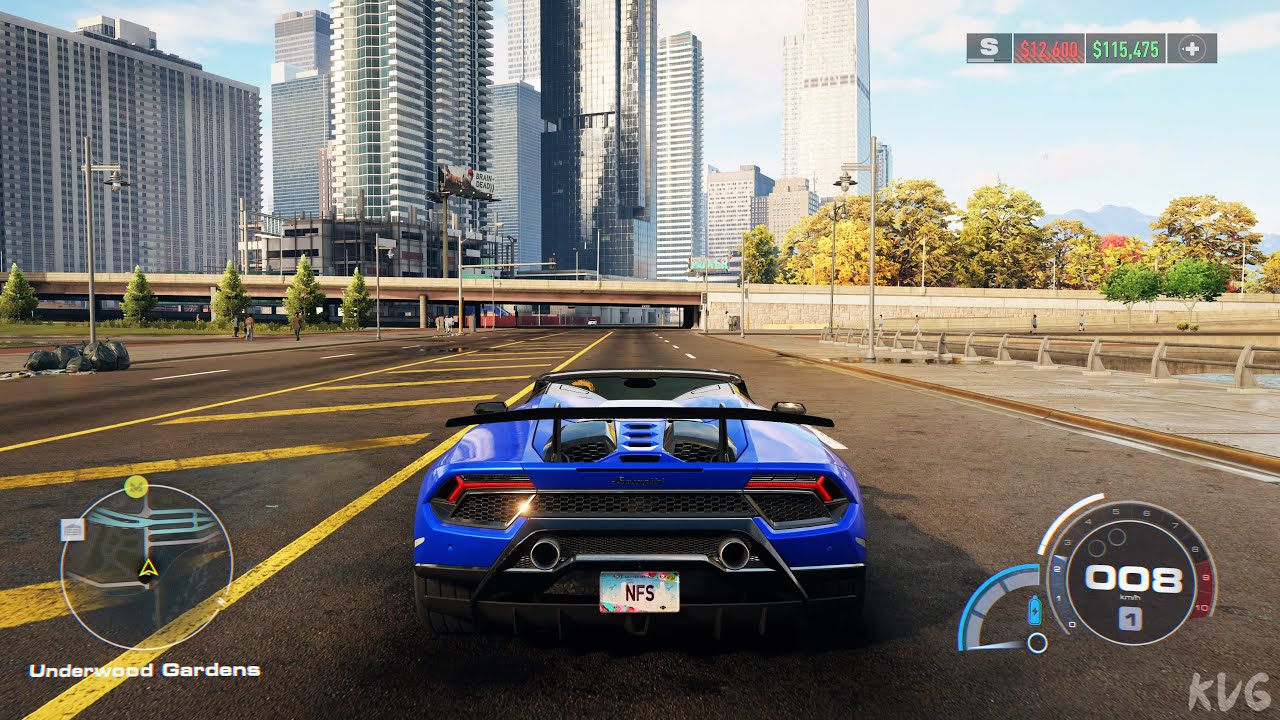 Need for Speed Unbound - Lamborghini Huracan Performante Spyder 2018 - Open World Free Roam Gameplay