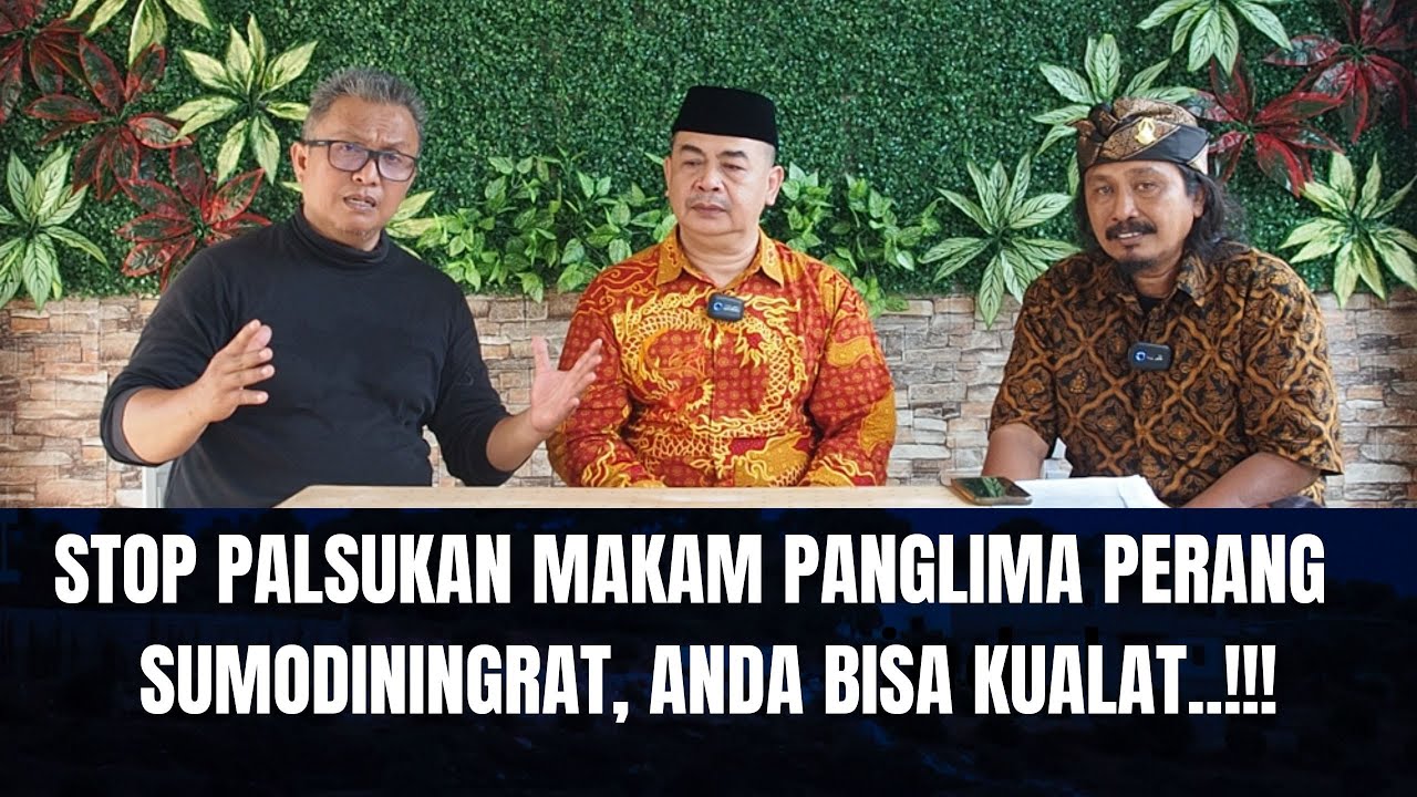 Stop Palsukan Makam Panglima Perang Sumodiningrat, Anda Bisa Kualat ‼️